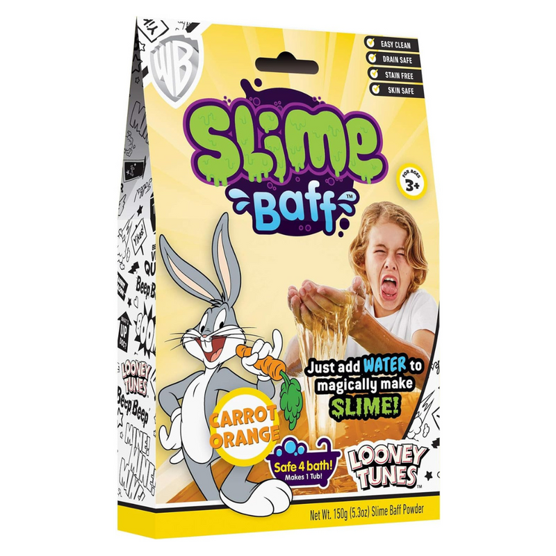 Slime Baff 150g - Looney Tunes (Carrot Orange)