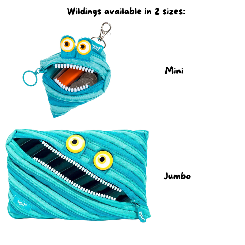 Wildings Mini Monster Pouch - Blue