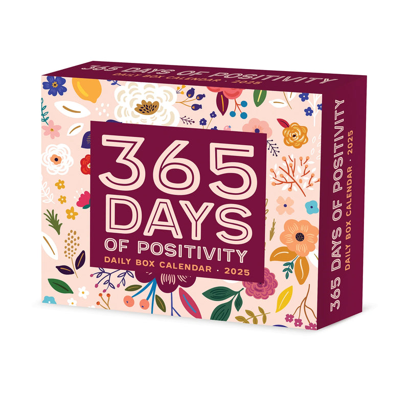 365 Days of Positivity 2025 Box Calendar