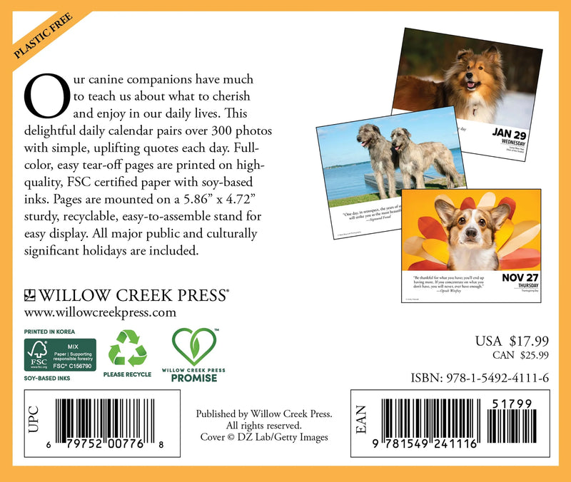 What Dogs Teach Us 2025 Box Calendar