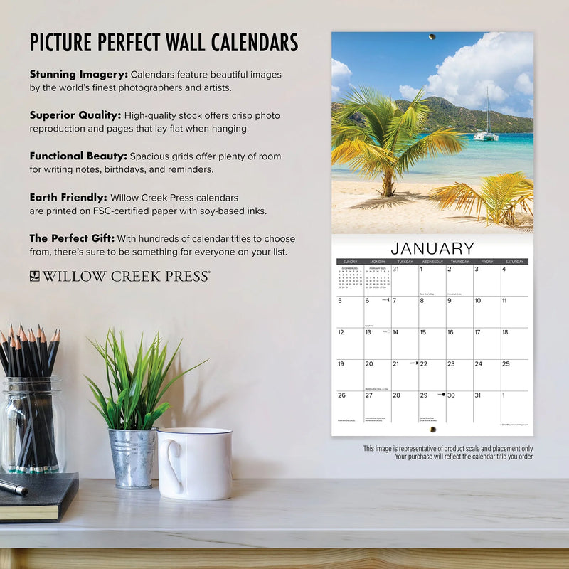 Be Kind Every Day 2025 Wall Calendar