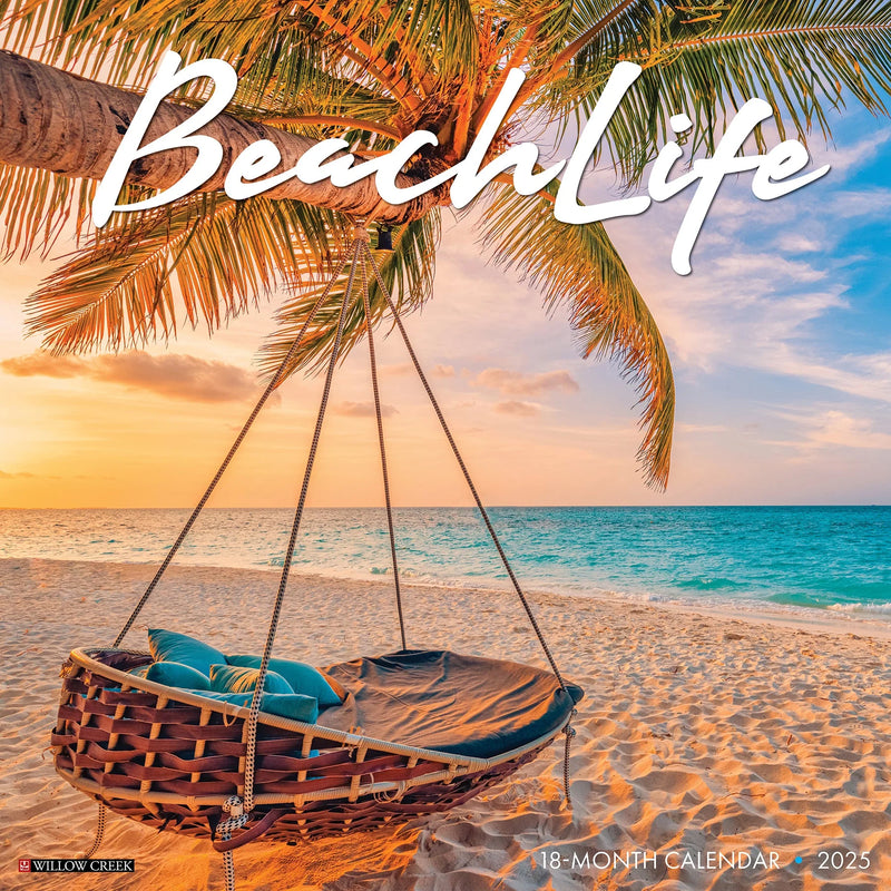 BeachLife 2025 Wall Calendar