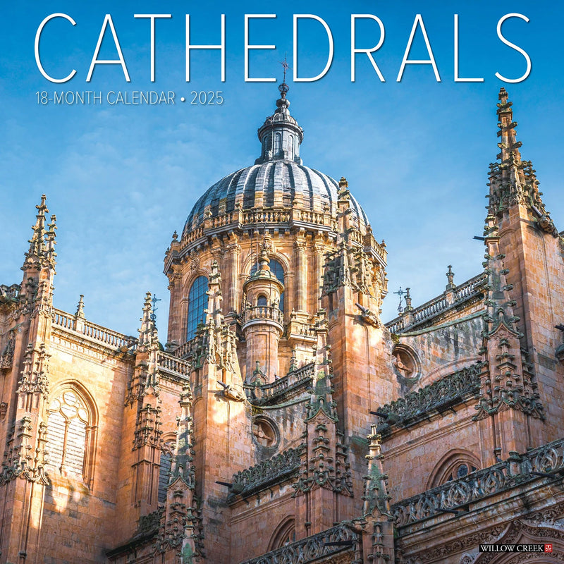 Cathedrals 2025 Wall Calendar