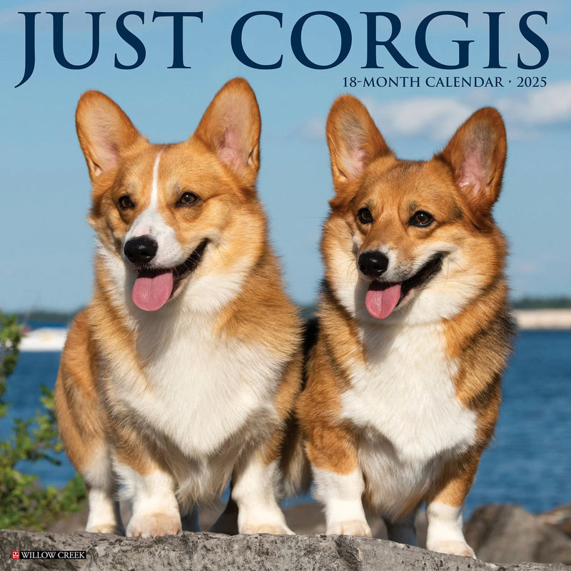 Corgis 2025 Wall Calendar