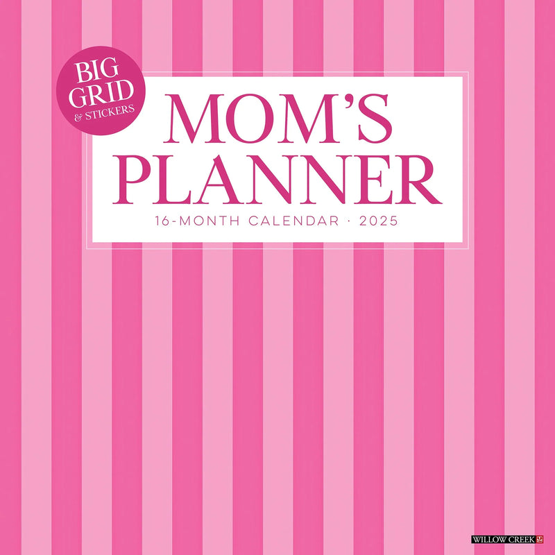 Mom's Planner Calendar 2025 Wall Calendar