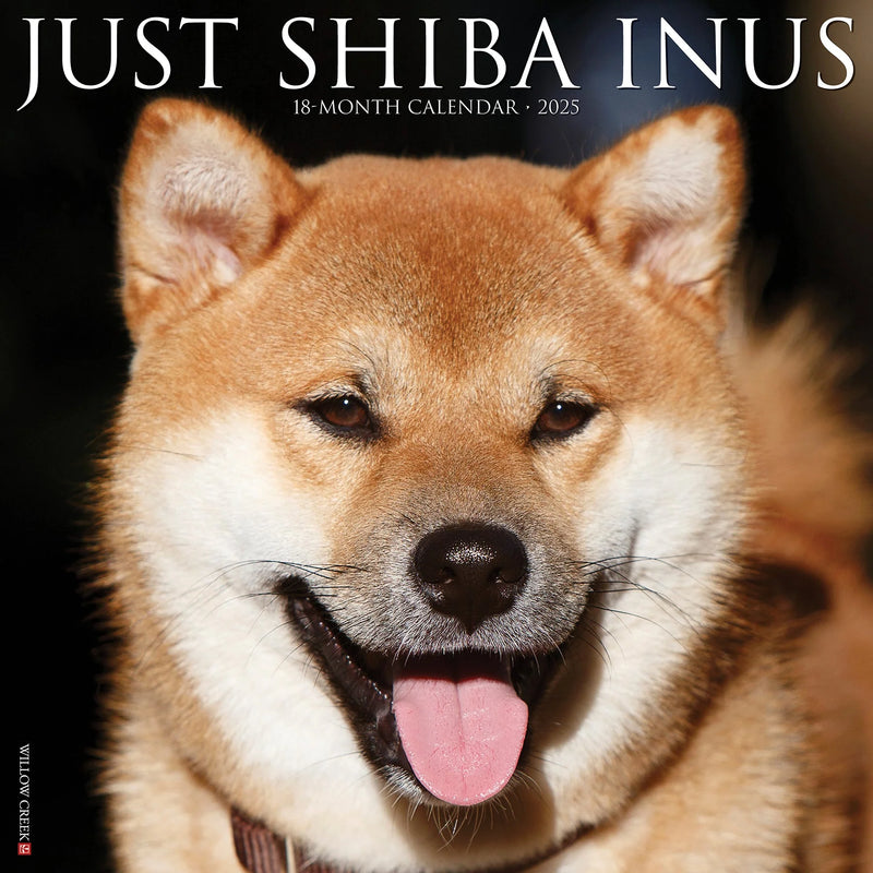 Shiba Inus 2025 Wall Calendar