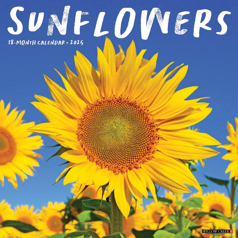 Sunflowers 2025 Wall Calendar