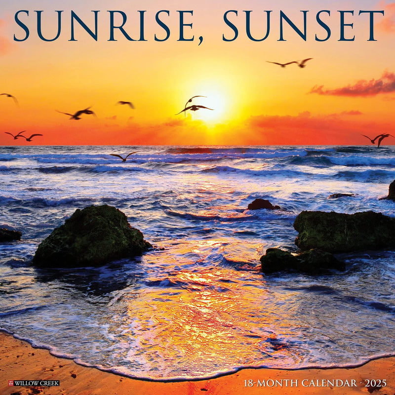 Sunrise, Sunset 2025 Wall Calendar