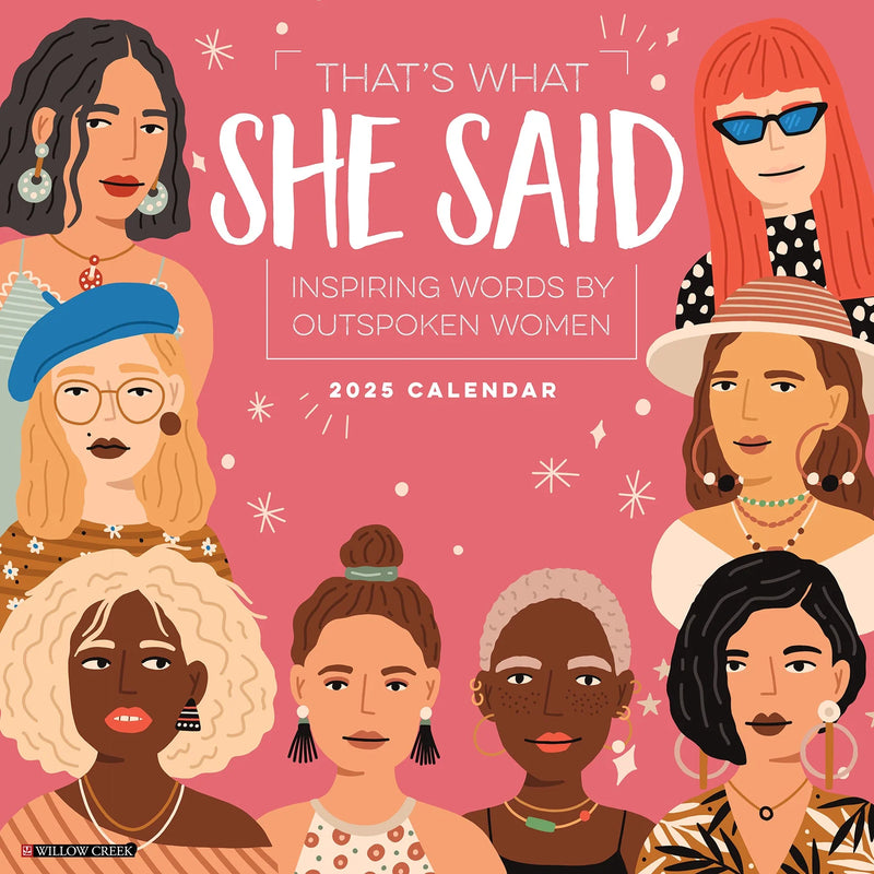 That's What She Said 2025 Wall Calendar