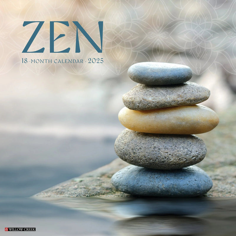 Zen 2025 Wall Calendar