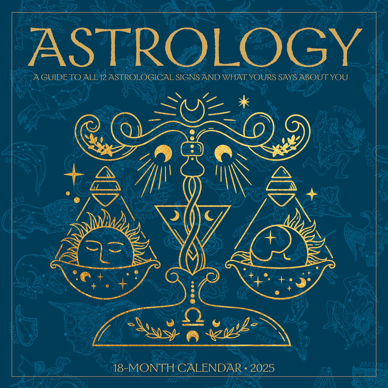 Astrology 2025 Wall Calendar