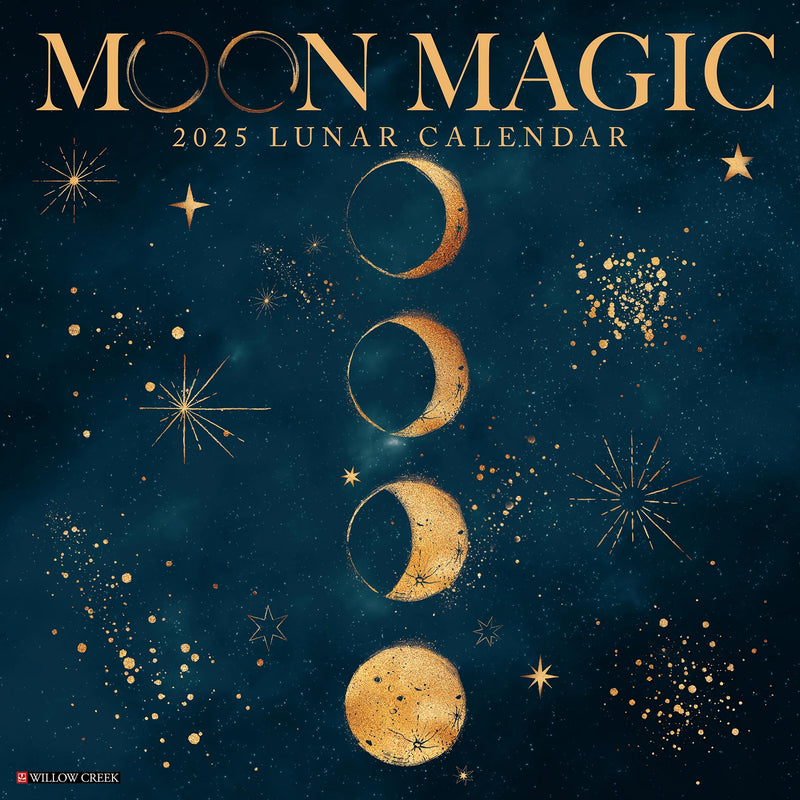 Moon Magic 2025 Wall Calendar