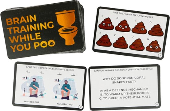 Brain Training While You Poo