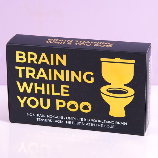 Brain Training While You Poo