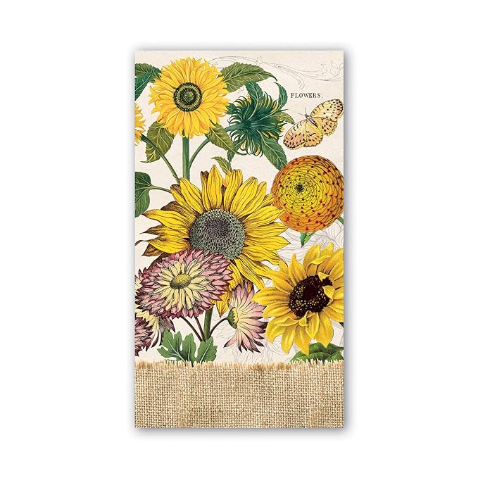 Hostess Napkin - Sunflower