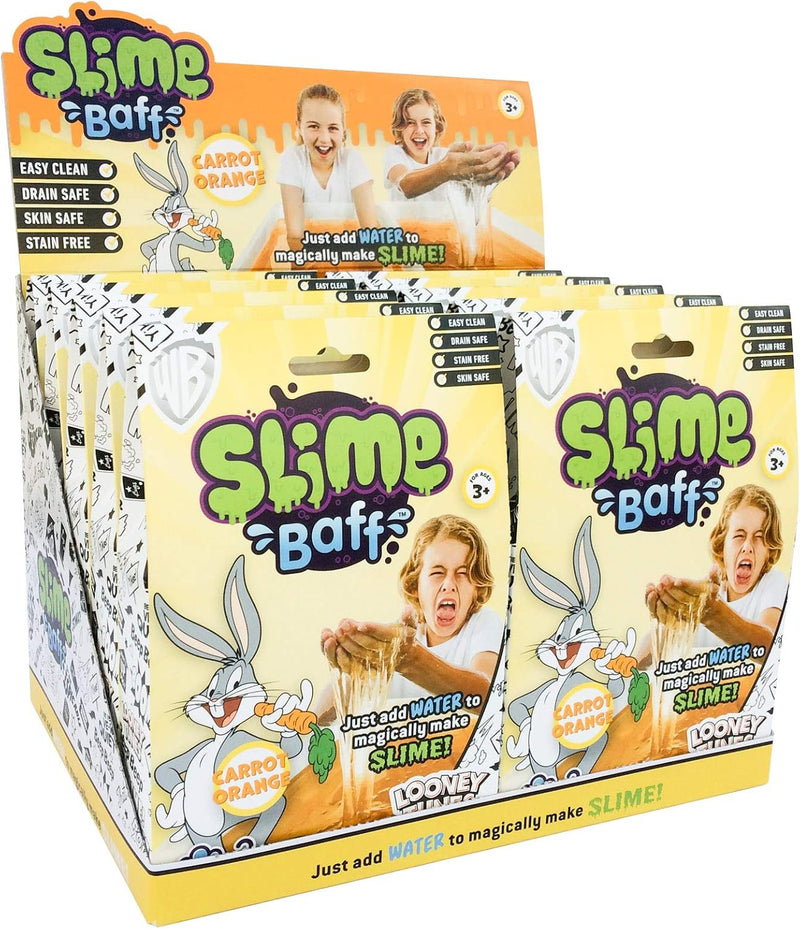 Slime Baff 150g - Looney Tunes (Carrot Orange)