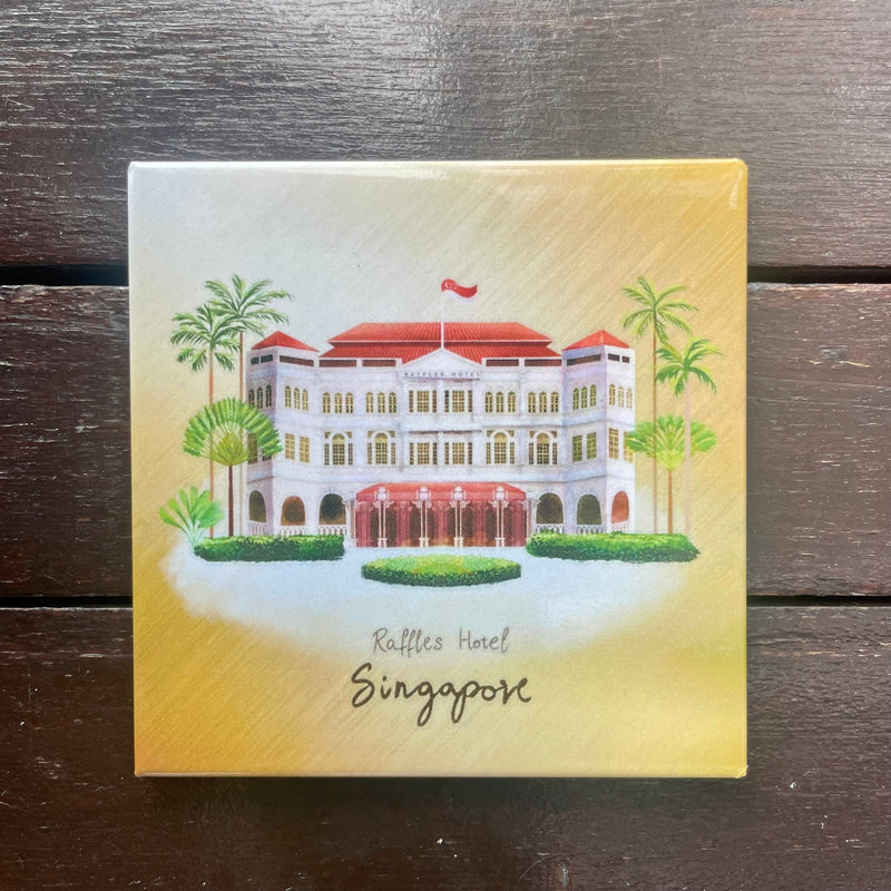 Singapore Icons Magnet - Raffles Hotel