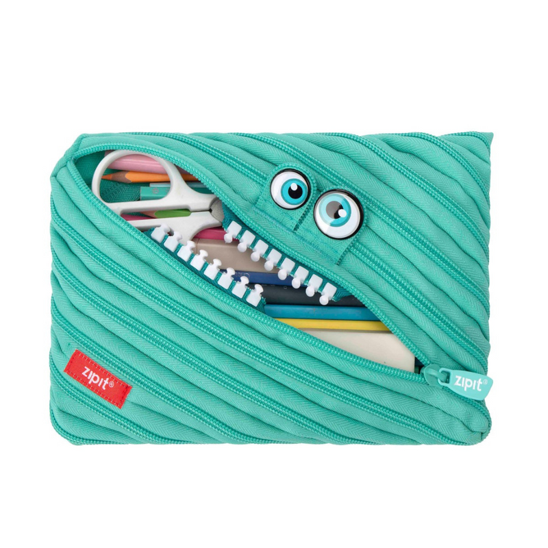 Bemused Monster Jumbo Pouch - Mint