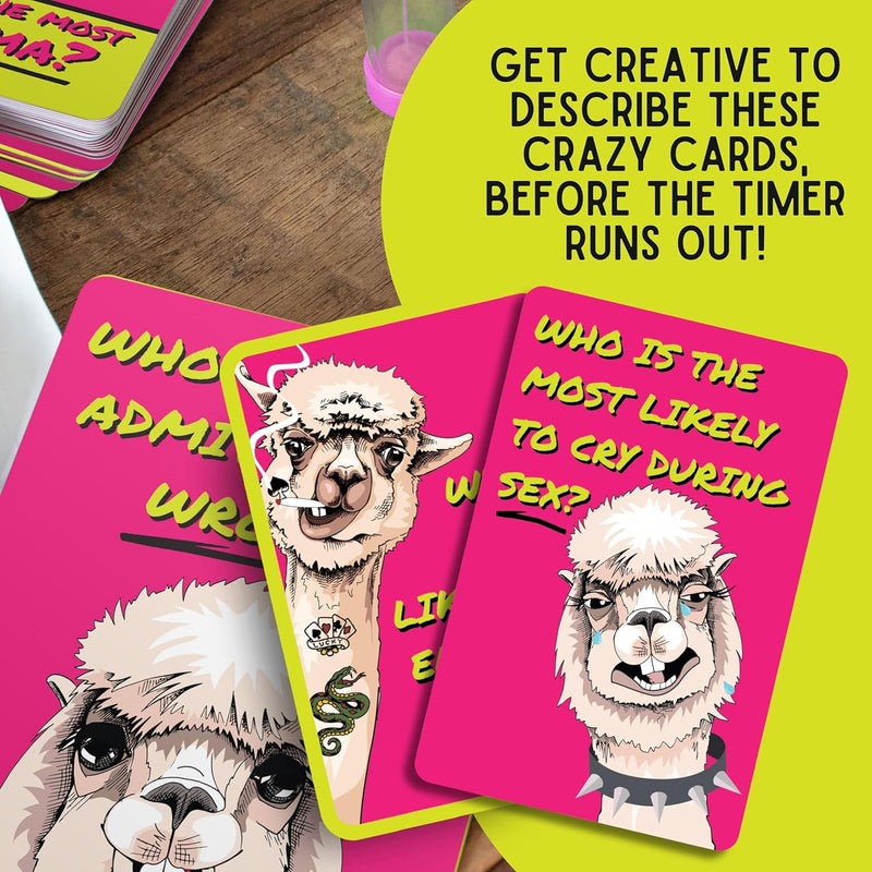 Drama Llama Card Game