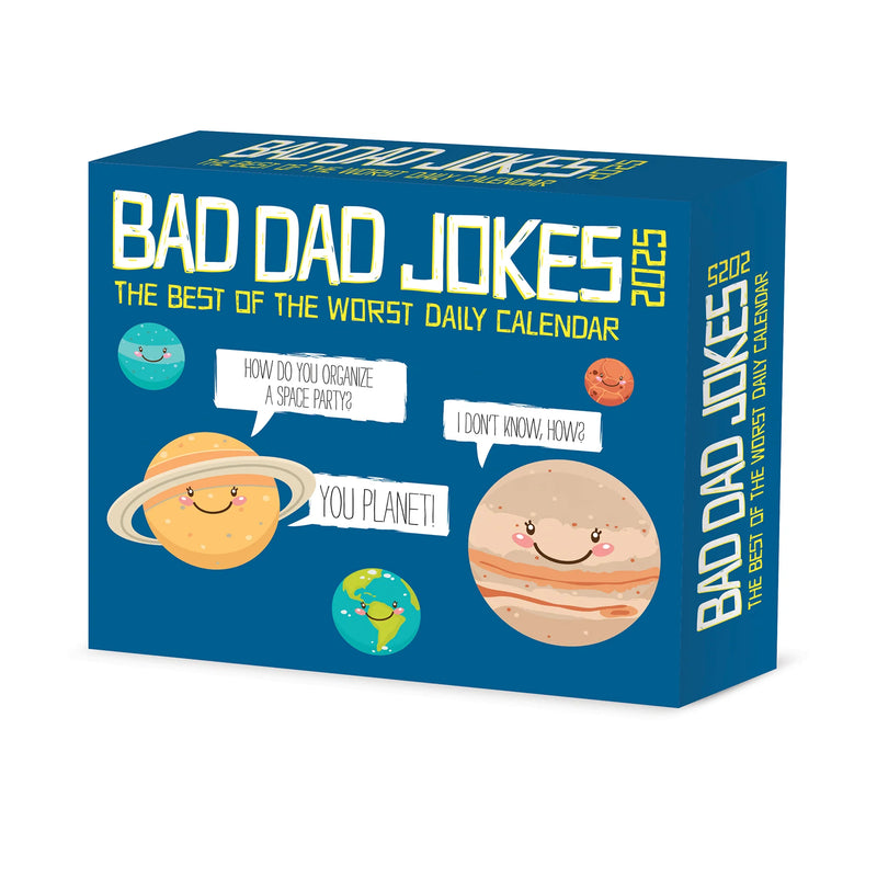 Bad Dad Jokes 2025 Box Calendar