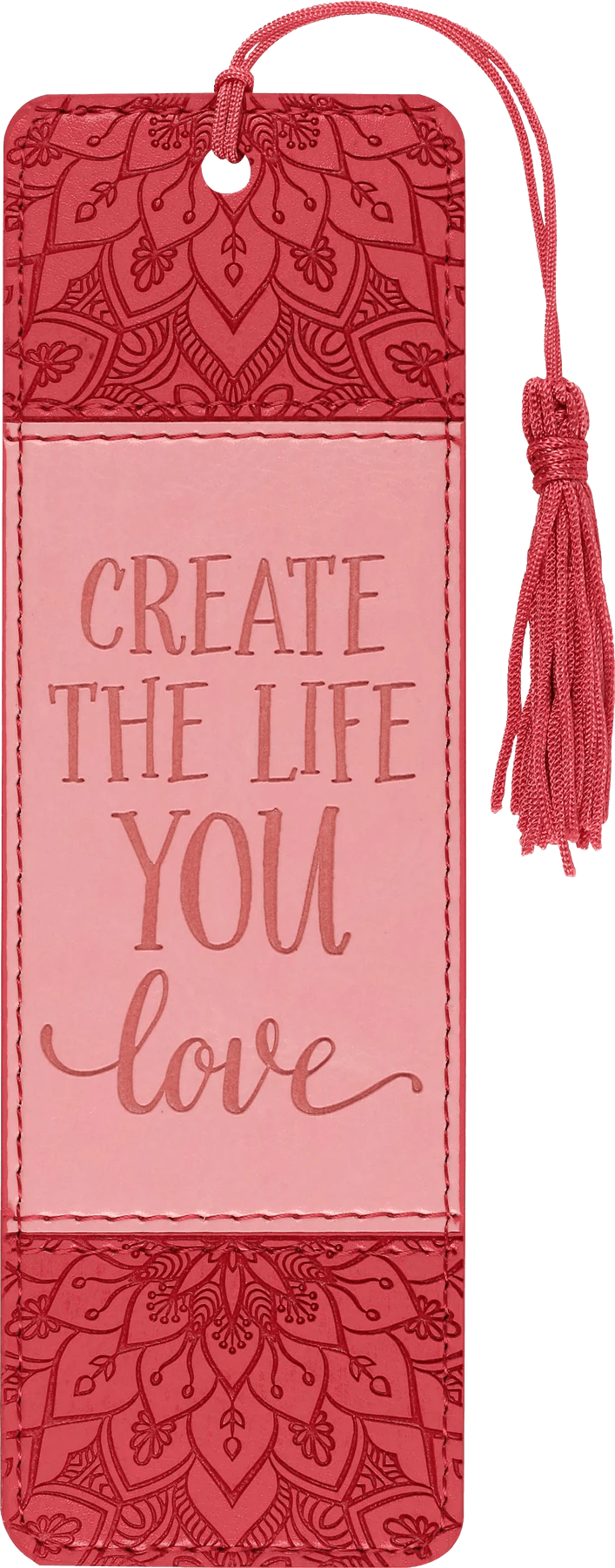 Beaded Artisan Bookmark - Create the Life You Love