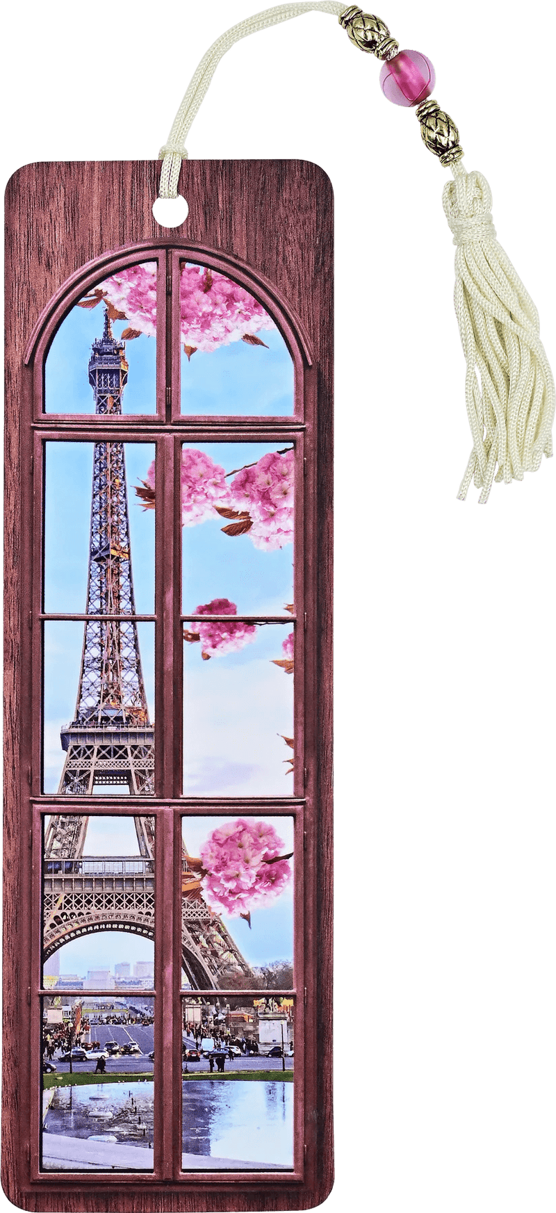 Beaded Bookmark - Springtime in Paris