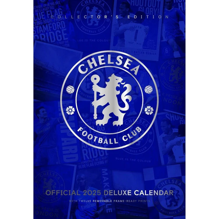 Chelsea FC 2025 A3 Deluxe Calendar