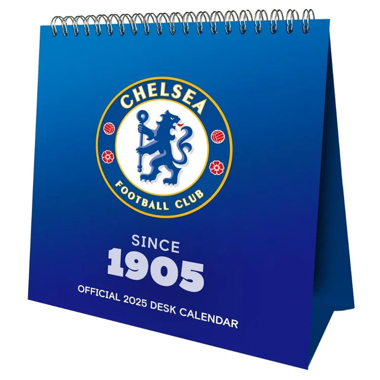 Chelsea FC 2025 Desk Easel Calendar