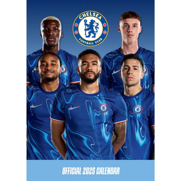 Chelsea FC 2025 A3 Wall Calendar