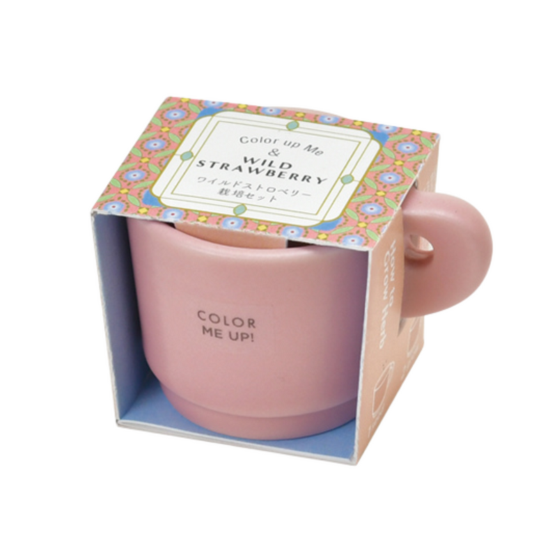 Colour Me Up Mug - Pink - Wild Strawberry