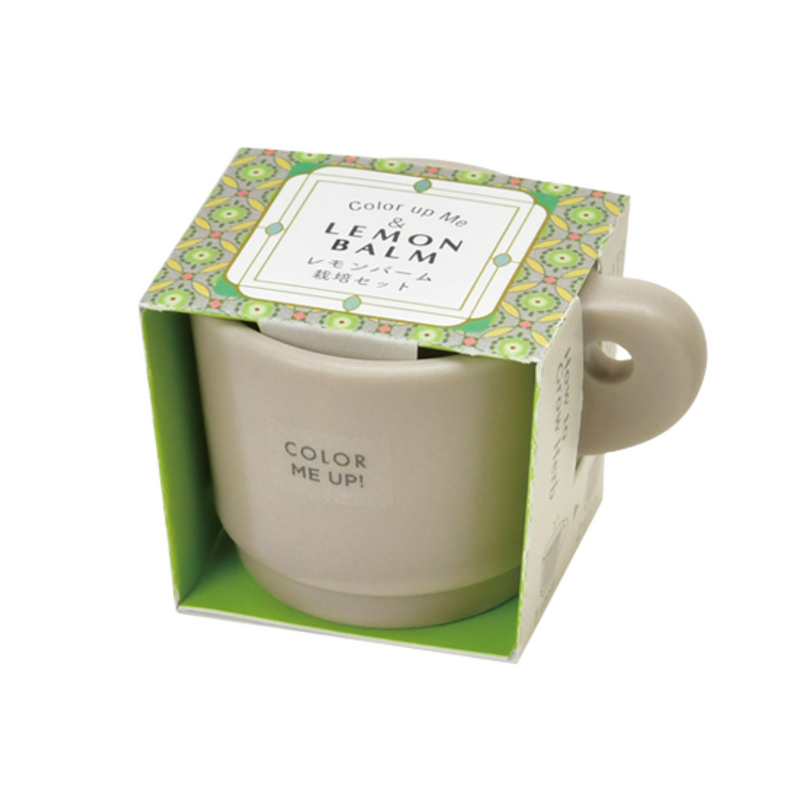 Colour Me Up Mug - Beige - Lemon Balm