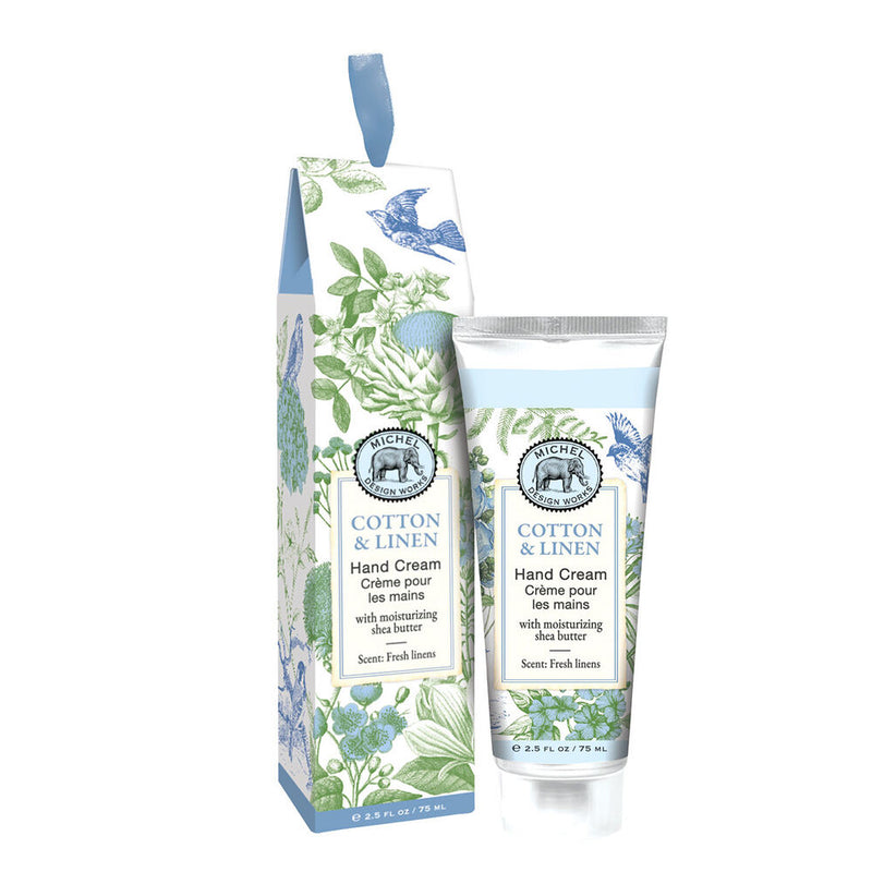 Hand Cream 2.5 Oz - Cotton & Linen