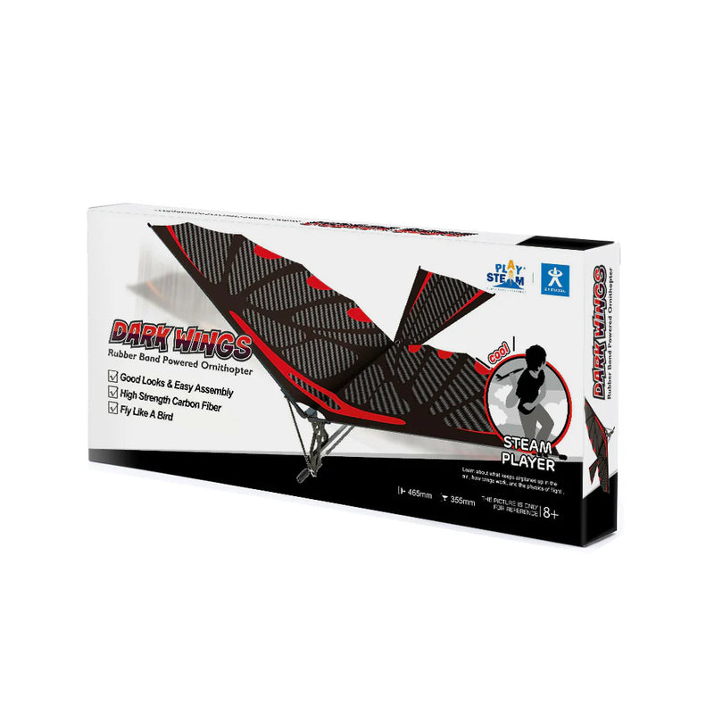 DARK WINGS Rubber Band Ornithopter