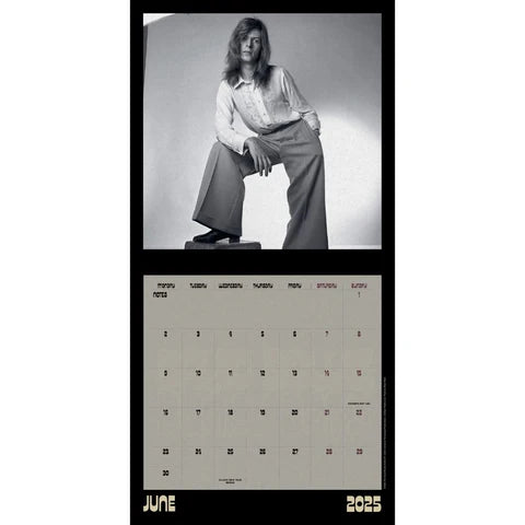 David Bowie 2025 Collector's Edition Record Sleeve Calendar