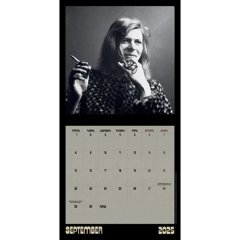 David Bowie 2025 Collector's Edition Record Sleeve Calendar