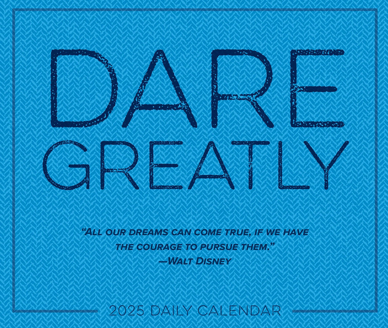 Dare Greatly 2025 Box Calendar