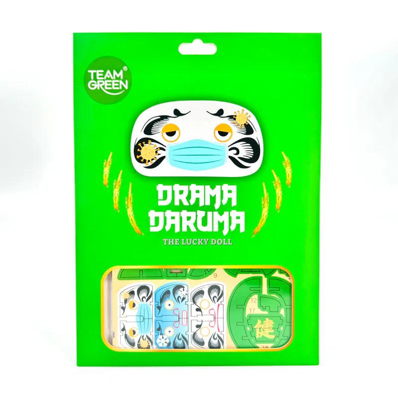 Drama Daruma - Green (Health)