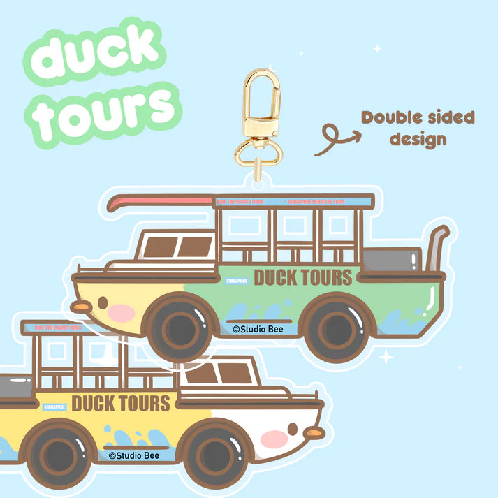 Duck Tour Double Sided Keychain