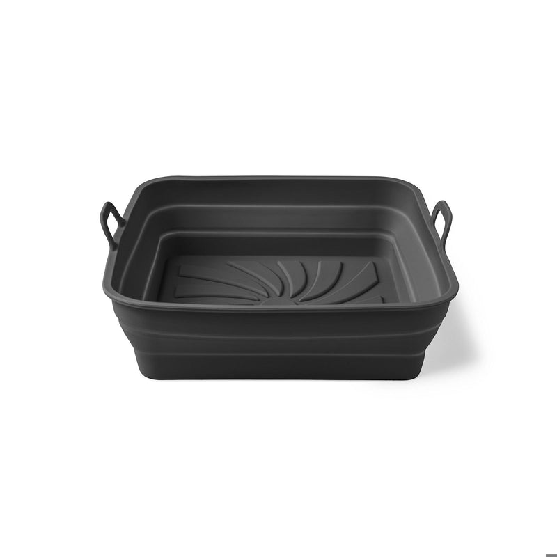 Essentials Collapsible Silicone Air Fryer Basket - Square