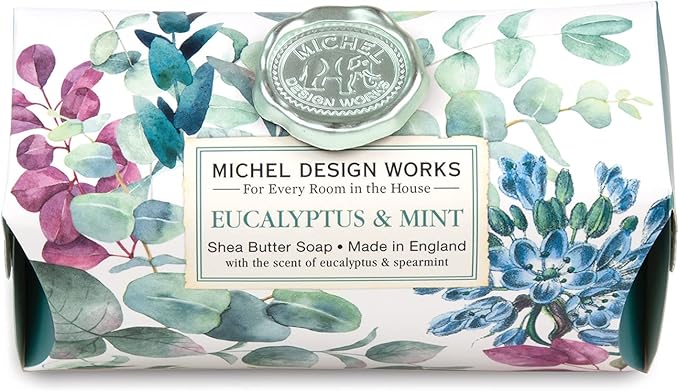 Large Bath Soap Bar - Eucalyptus & Mint