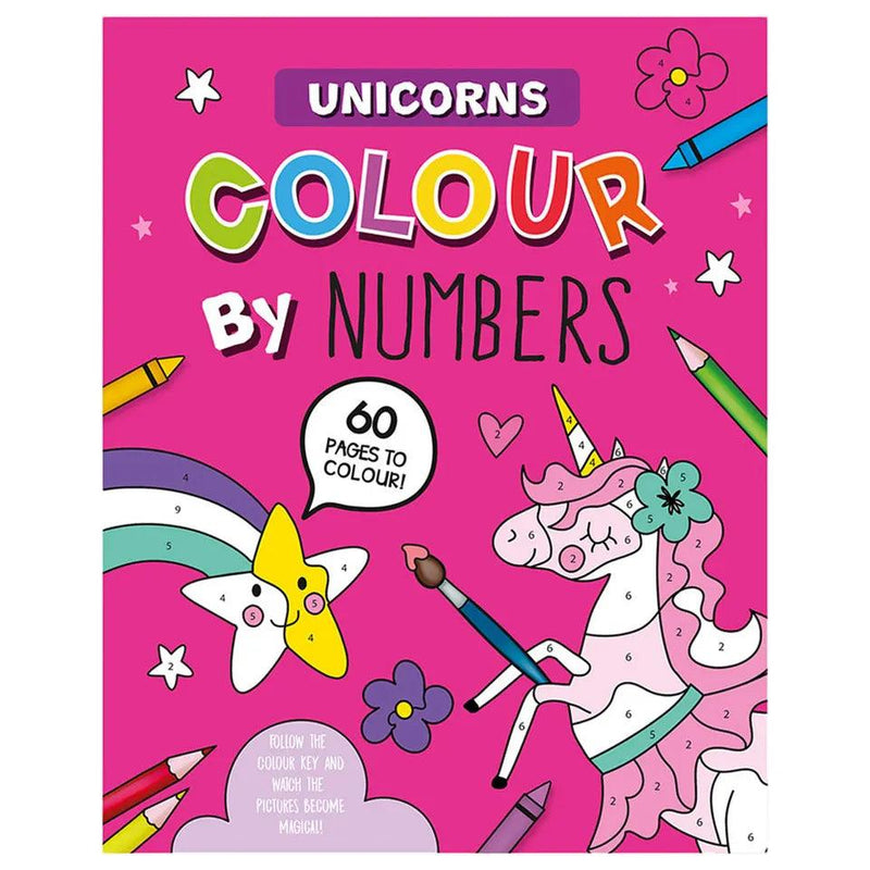 Colour By Numbers - Unicorn