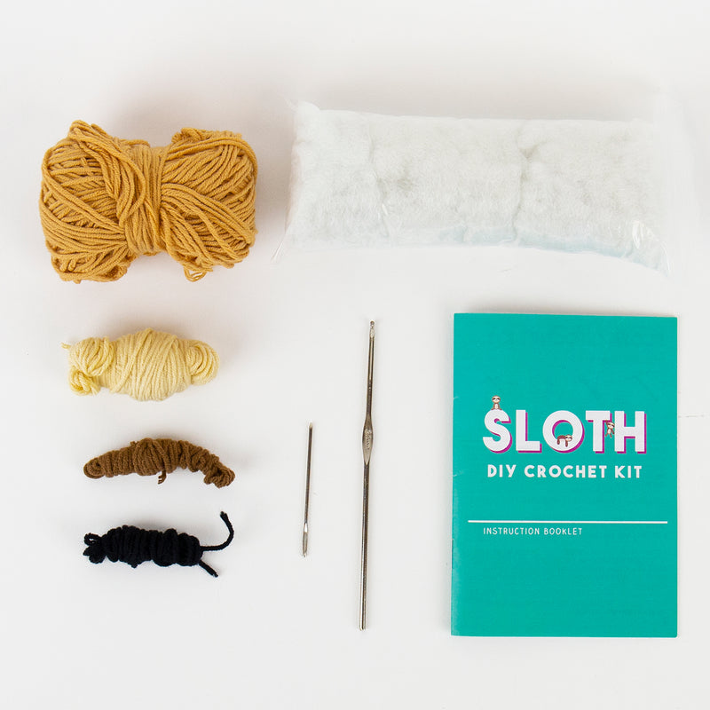 DIY Crochet Kit - Sloth