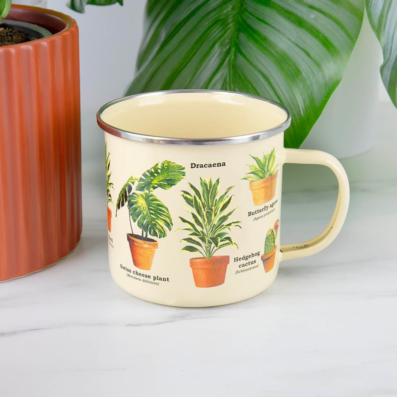 Enamel Mug - Houseplants