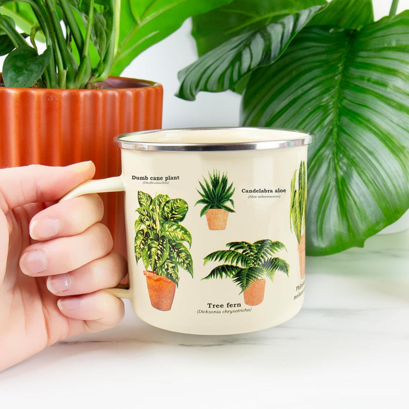 Enamel Mug - Houseplants