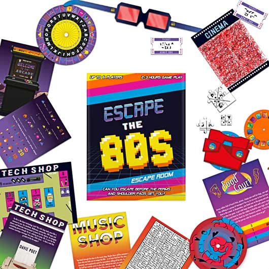 Escape the 80s Escape Room