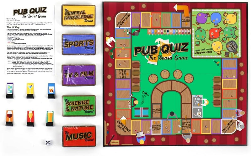 Pub Quiz Board Game