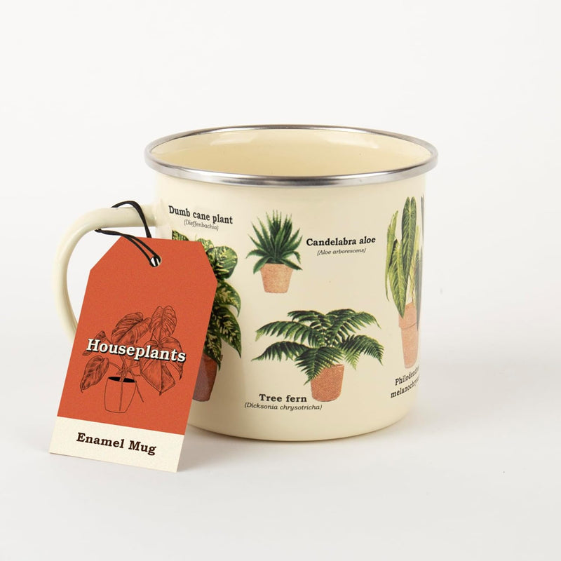 Enamel Mug - Houseplants