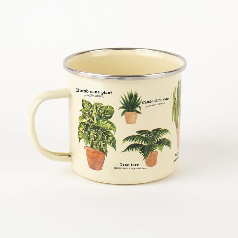 Enamel Mug - Houseplants