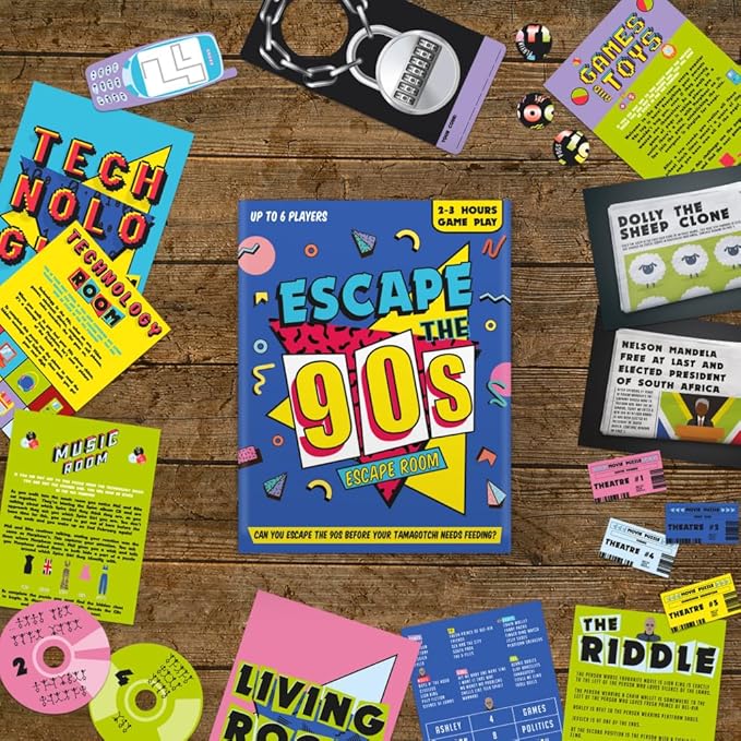 Escape the 90s Escape Room