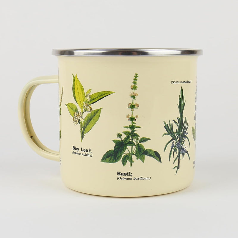 Enamel Mug - Herbs